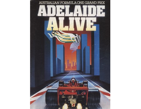 AUSTRALIAN GRAND PRIX 1985 MOTOR RACING PROGRAMME (FIRST YEAR)
