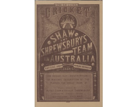 CRICKET: SHAW AND SHREWSBURY