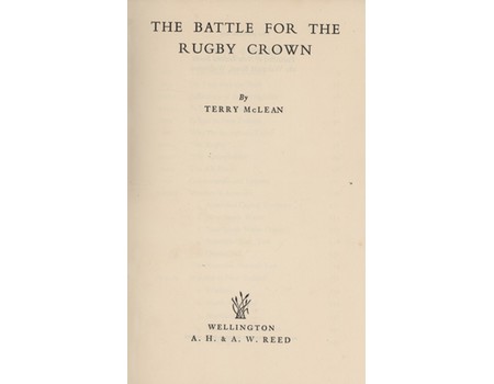 THE BATTLE FOR THE RUGBY CROWN