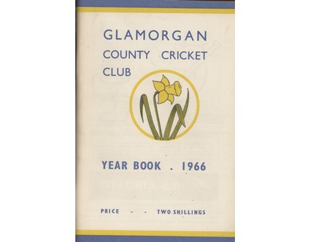 GLAMORGAN COUNTY CRICKET CLUB YEAR BOOK 1966