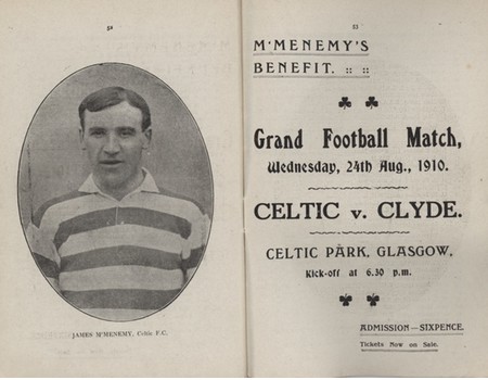 CELTIC FOOTBALL CLUB AMATEUR ATHLETIC SPORTS 1910 PROGRAMME - INCLUDING FOOTBALL