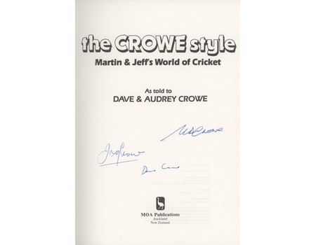 THE CROWE STYLE: MARTIN & JEFF