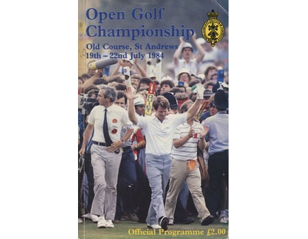 OPEN GOLF CHAMPIONSHIP 1984 (ST. ANDREWS) PROGRAMME