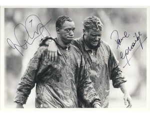 England football: Paul Gascoigne & Ian Wright