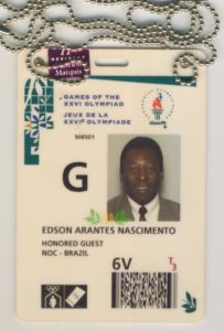 the olympics, pele, atlanta, 1996, sportspages